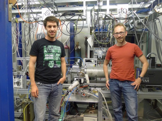Bernhard and Paulus @ Elettra near Trieste, 09-24-2016.